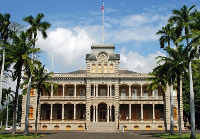 Iolani Palace In Honolulu