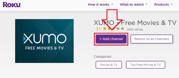 XUMO on Roku