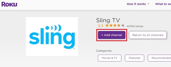 Add Sling TV
