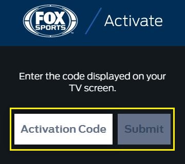 Activate Fox Sports