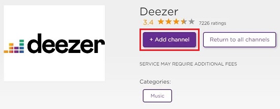 Add Deezer