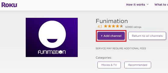 Add Funimation